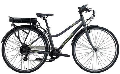 KHS Bicycles Envoy 200 in Matte Dark Gray Frame 4130 Double Butted CrMo Tubing w/Carrier Bosses Fork