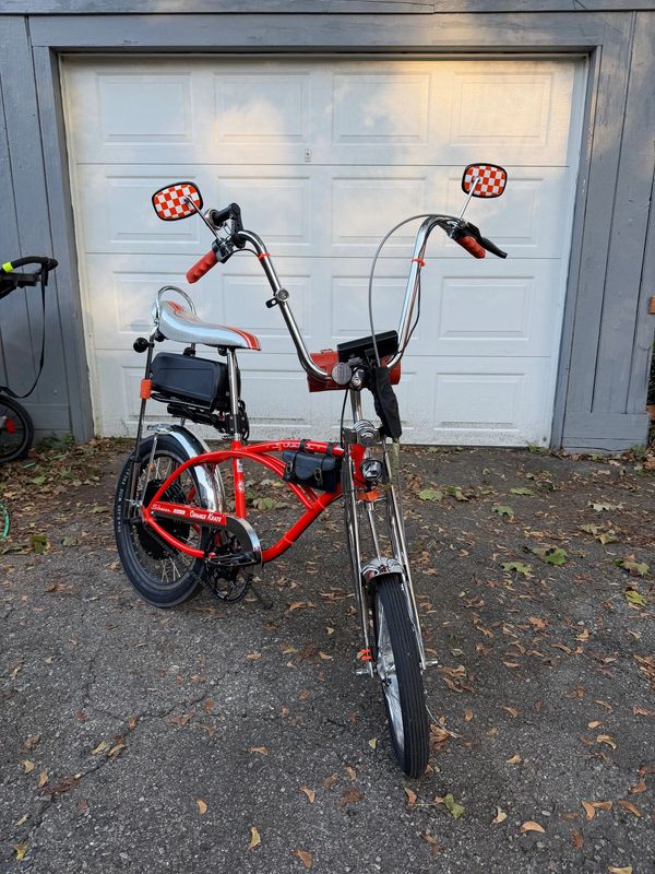 Schwinn Orange Crate E-Bike, ebike, electric assist bike