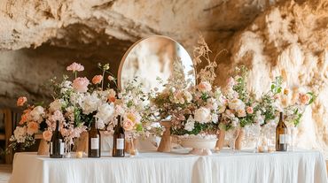 Floral backdrops custom event decorating in Jupiter and Palm Beach County