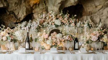 Floral backdrops custom event decorating in Jupiter and Palm Beach County