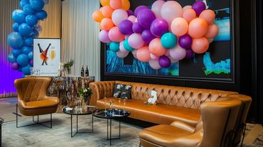 Balloon Walls for custom event decorating in Jupiter and Palm Beach County
