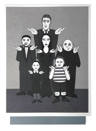 Addams Family movable illustration