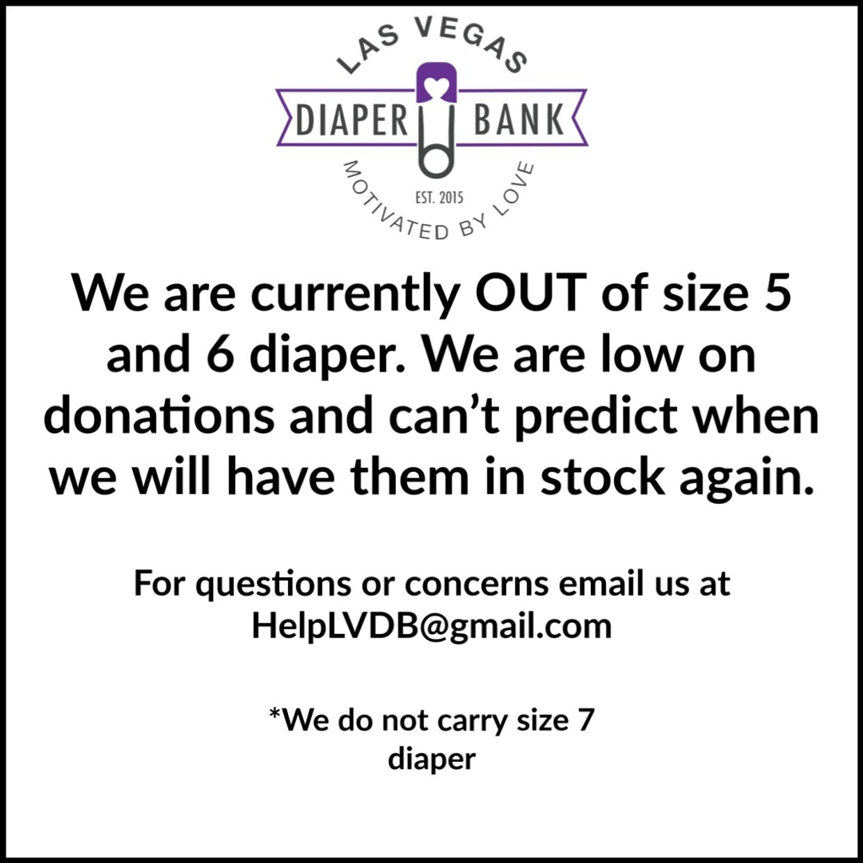 Las Vegas Diaper Bank