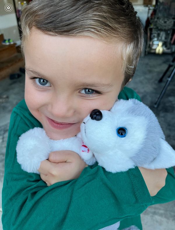 Adorable Herby glow up plush toy