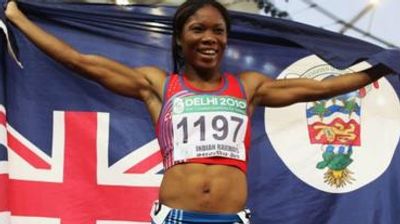 BIOGRAPHY CAYMAN Cydonie Mothersill Commonwealth gold medal Olympic World Championship runner 200m