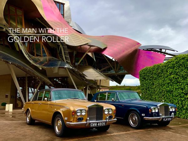 Two Rolls-Royce Silver Shadows.