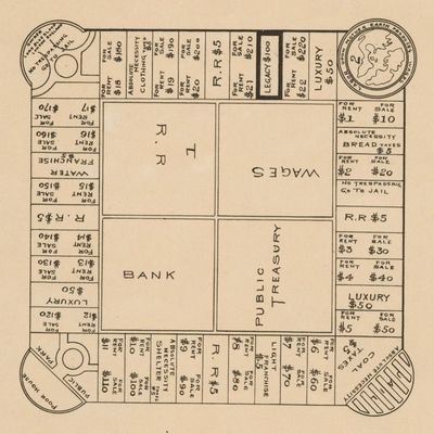 Monopoly Game - THE PHILADELPHIA FOLK MONOPOLY GAME