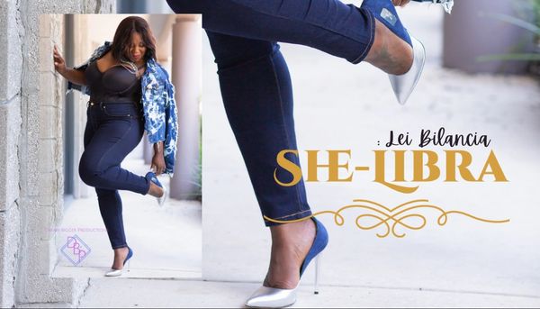 She-Libra : Lei Bilancia She-Classy Blue & Silver Pump. Model Monai Saberille.