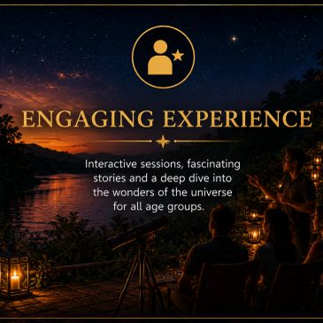 Engaging experience with interactive sessions under the stars.
