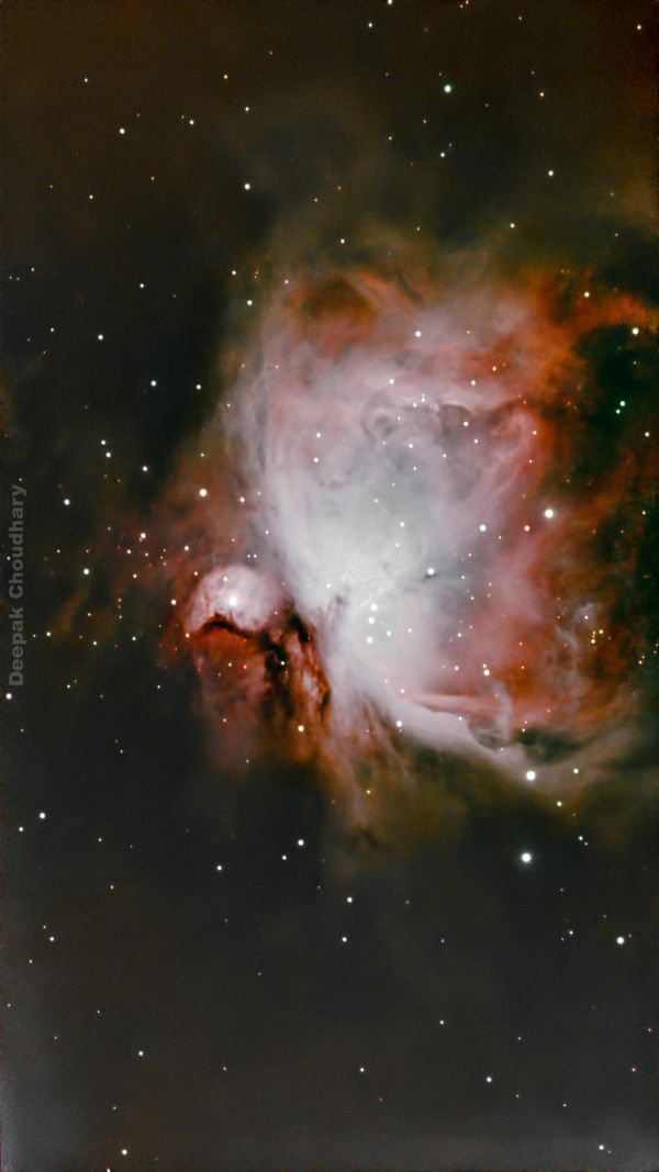 Image of a vibrant nebula in space.