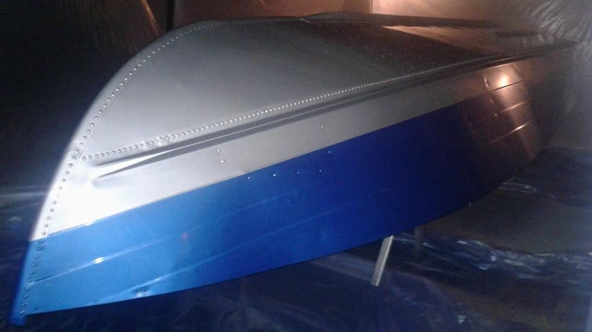 Boat — body and paint complete