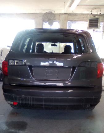 Rear door bodywork and paint, finished