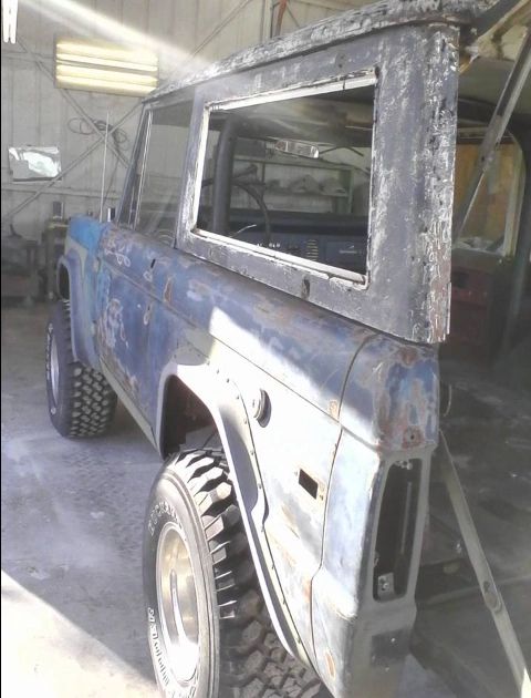 1974 Bronco before restoration