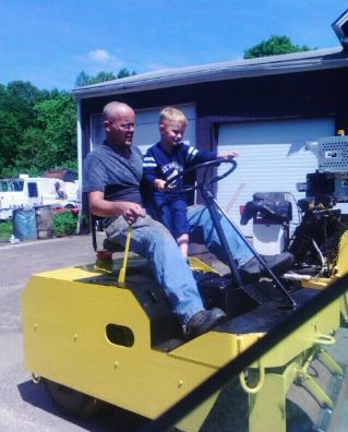 Greg and Josh in the northeast