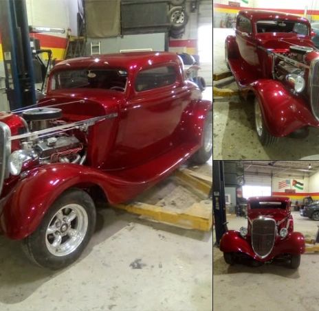 Chevy coupe restoration complete