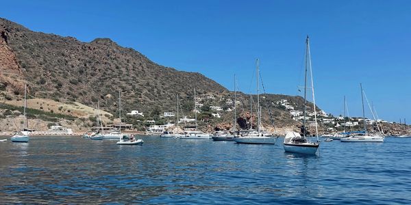 Sail boats in Sicily