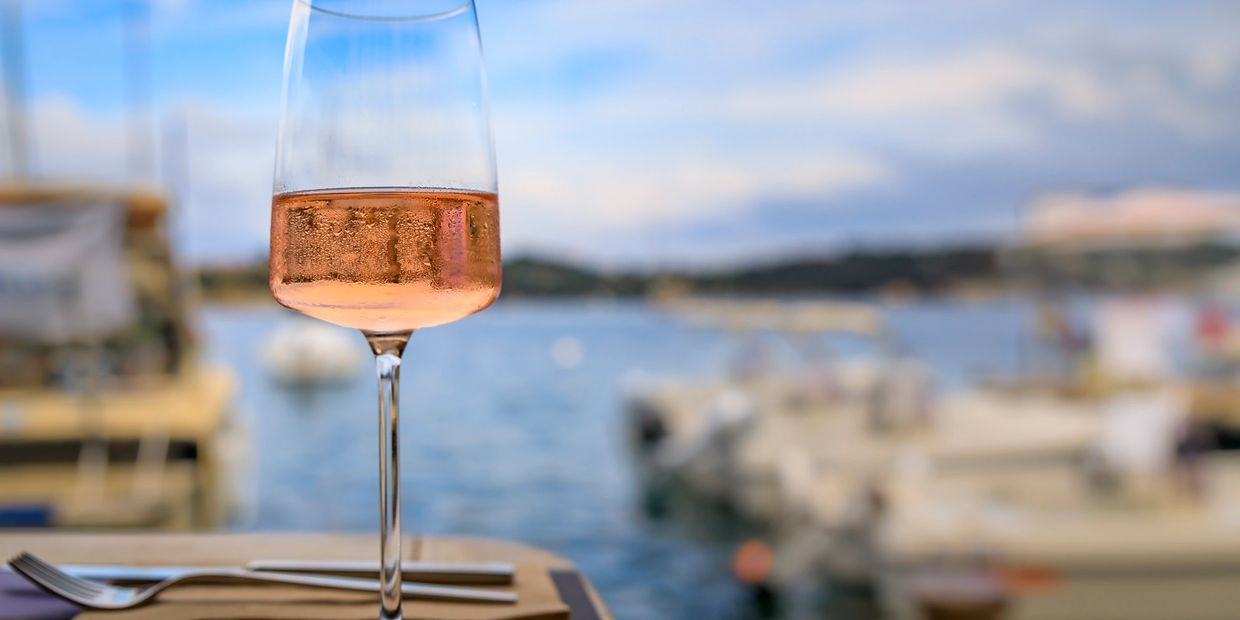Rose wine in Italy