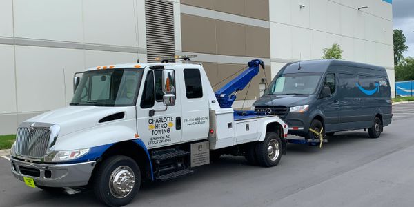 Medium duty towing and winching service in Charlotte NC