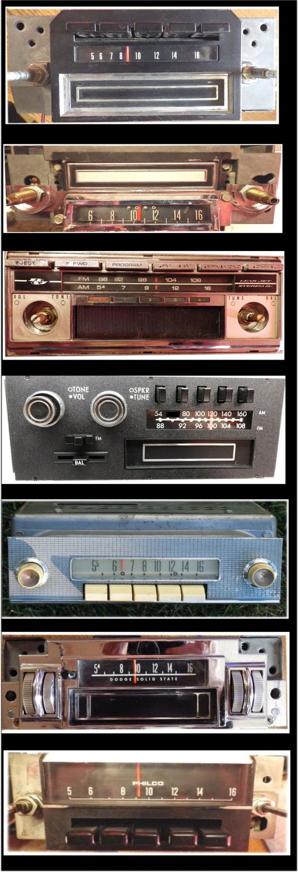 Mars car stereo radio/cassette player