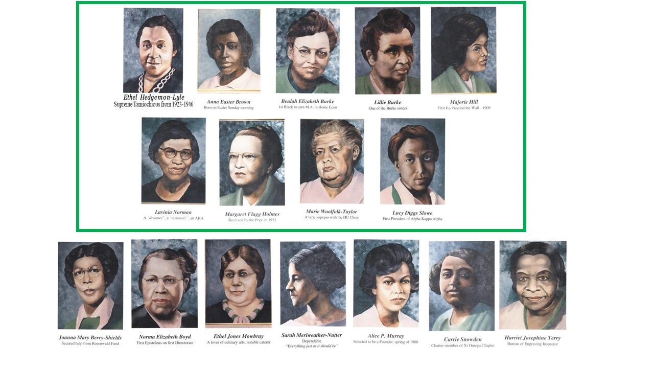 Alpha Kappa Alpha Sorority Inc Founders