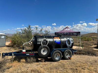 1,000 Gallon Buffalo, Hydrating the runners on their 100 mile endurance run at McDowell Mountain Par