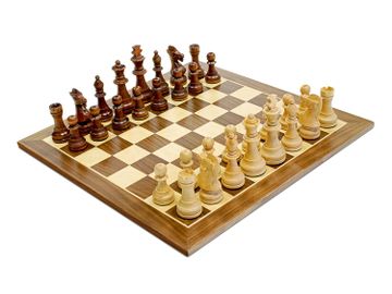 Traditional Staunton Wood Chess Set with 14¾" board #WE 11-1415