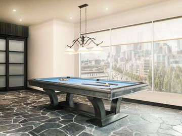 La Condo Divine pool table by Canada Billiard.