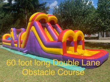 60 foot long Obstacle Course 