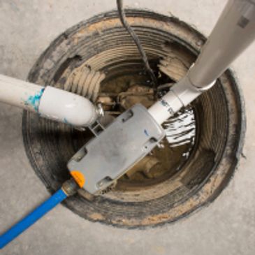 Basement sump pump