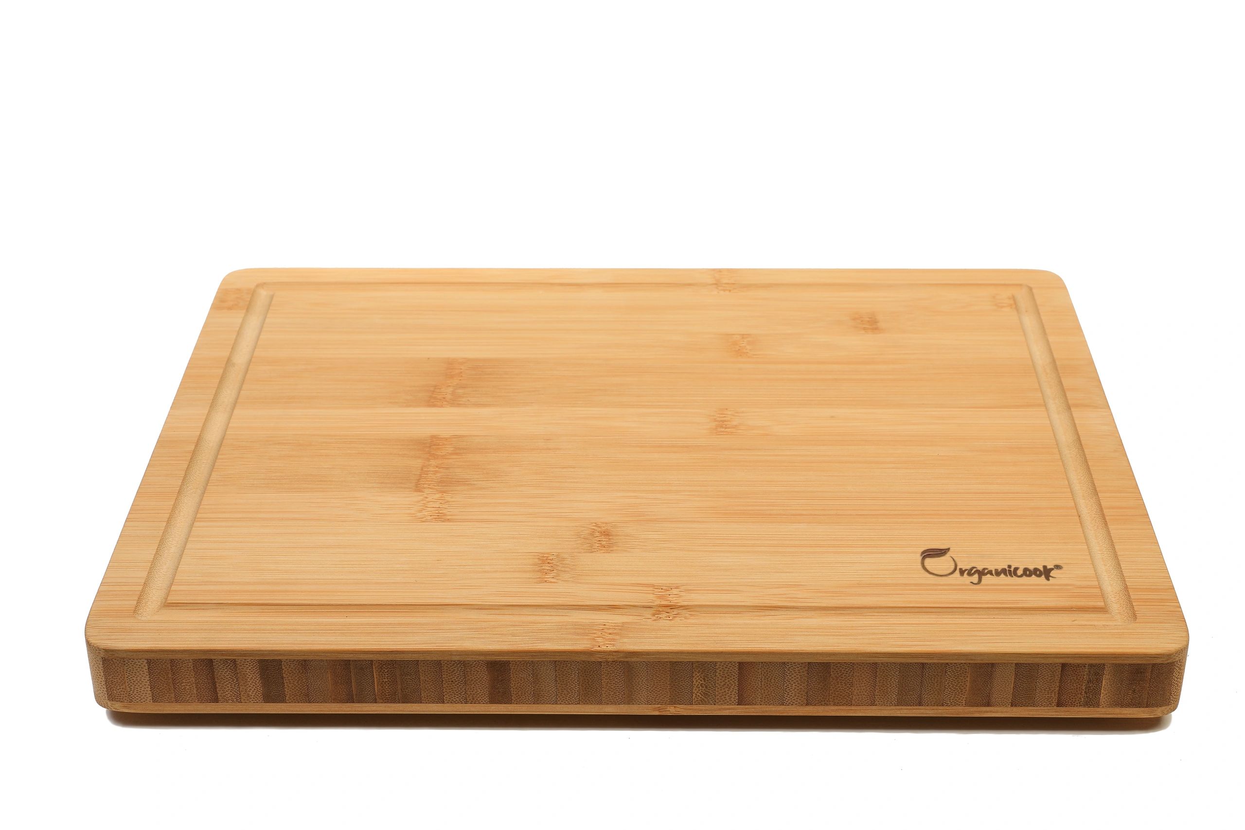 Organicook fair trade kitchenware bamboo chopping board