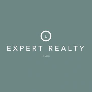 Logo for Expert Realty in Idaho with a minimalist design.