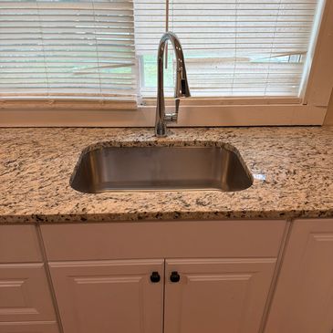 Kitchen sink faucet installation in Chattanooga