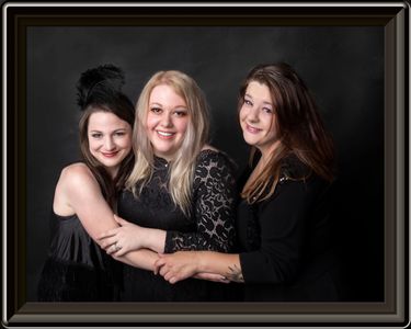 Lifelong Photography studio setting, wall portrait of beautiful women, Snohomish, WA