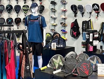 Padel Court Accessories, Padel Pro Shop