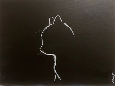 Cat silhouette 