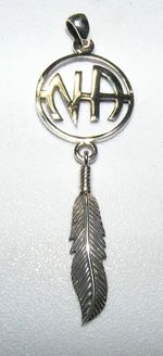 NA Feather Pendant