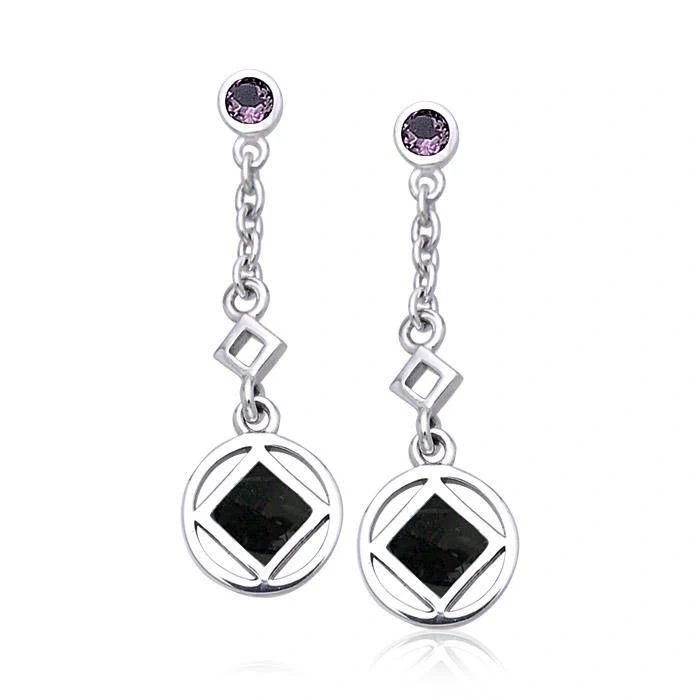 amethystonyxearrings.webp Amethyst Onyx NA Earrings - Image 1