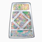 White Opal Service Symbol Pendant