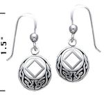 Narcotics Anonymous Celtic Earrings