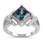 Rainbow CZ Ring - Image 2