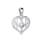 Recovery Heart Pendant