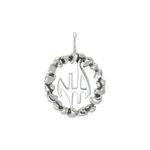 NA Nugget Sterling Pendant