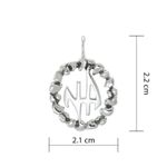 NA Nugget Sterling Pendant - Image 3