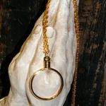 Medallion Holder Necklace