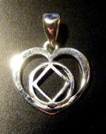 NA Heart Pendant-Small - Image 2