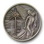 Jeweled Guardian Angel Bronze - Image 2