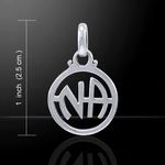 NA Logo Sterling Pendant - Image 3