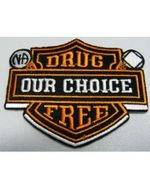 "Drug Free Our Choice" Patch - Image 2
