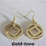 NA Service Symbol Earrings (gold or silver)