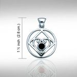 NA Heart of Power Pendant with Onyx - Image 5